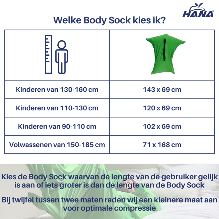 Decompression body sock