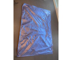 PU hoes voor verzwaringsdeken 140 x 200 cm, blauw