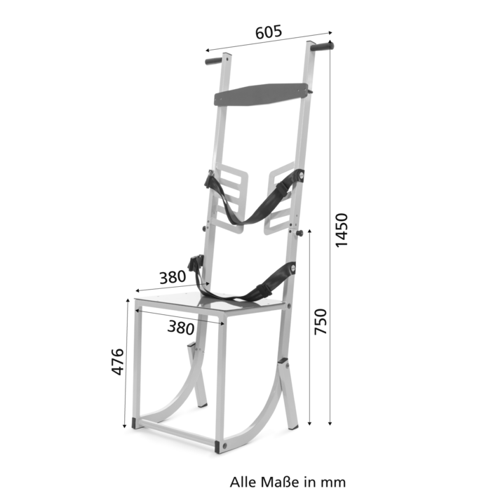 Fauteuil élévateur léger Hebix Starr, aide au levage mobile