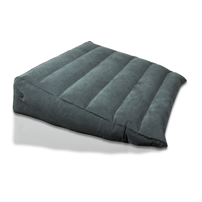 Inflatable orthopedic wedge pillow