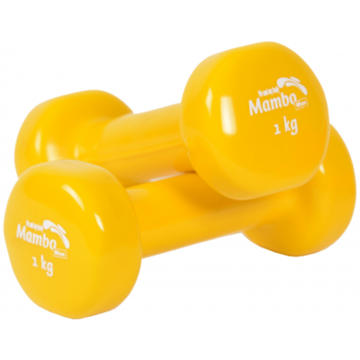 Dumbbells neoprene coated 0.5 kg - 5.0 kg - per 2