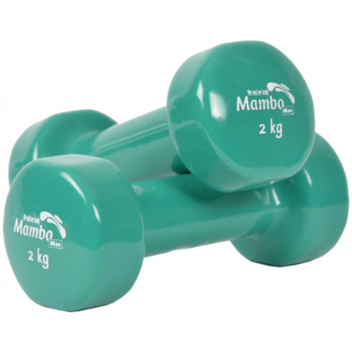 Dumbbells neoprene coated 0.5 kg - 5.0 kg - per 2