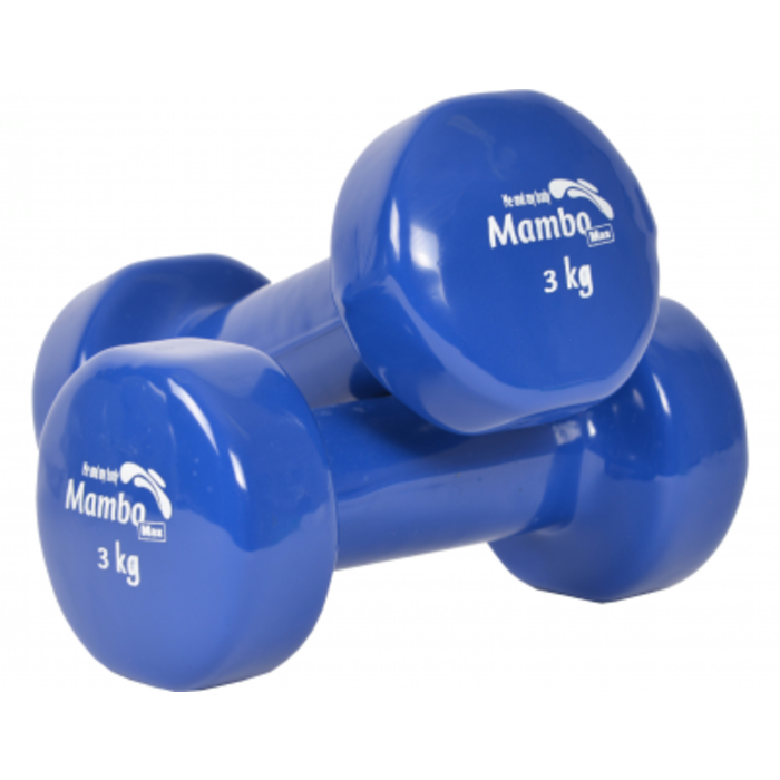 Dumbbells neoprene coated 0.5 kg - 5.0 kg - per 2