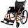Deluxe lightweight aluminum wheelchair