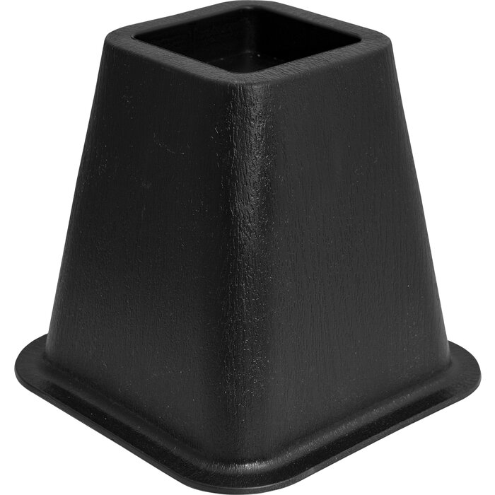 Furniture raisers, set of 4 extra wide base