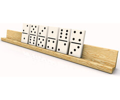 Domino houder - per 4