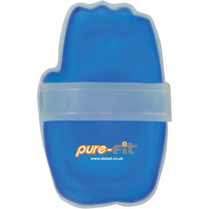 Hand heating pad for massage