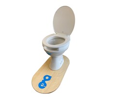 Toiletverhoger Prima Lift - voor onder toiletbril