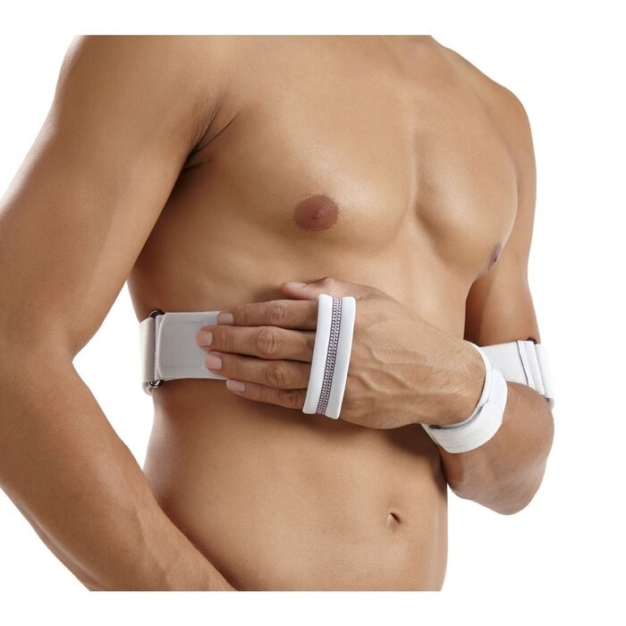 Push med schouderbrace