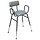 Stool with sloping seat
