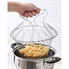 Stainless steel cooking basket