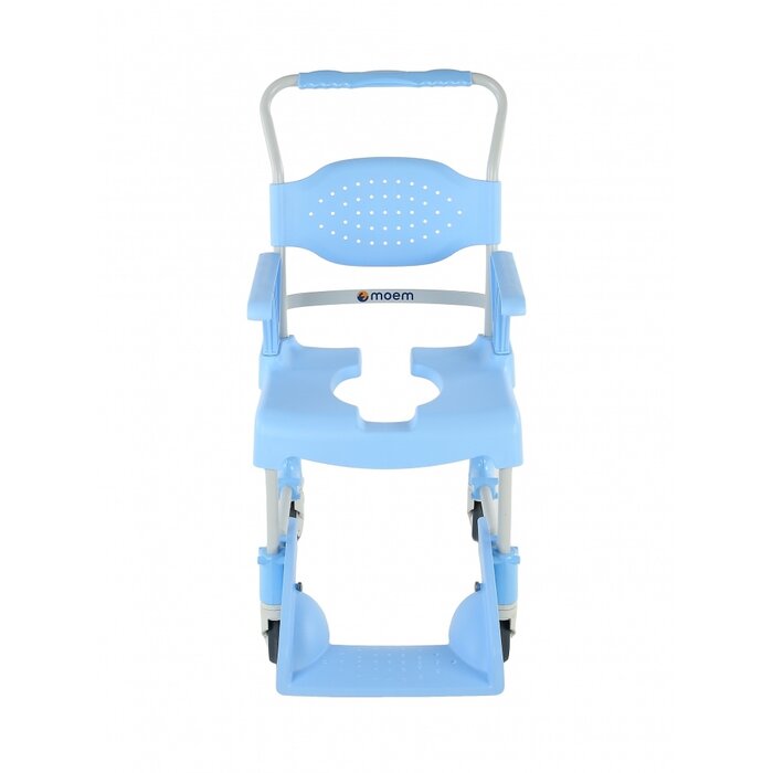 Mobiele douche- en toiletstoel - stoel