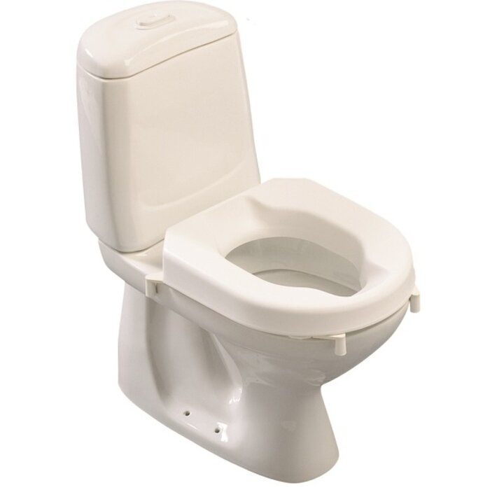 Hi-Loo Raised Toilet Seat with Brackers
