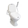 Hi-Loo toilet raiser fixed with armrest