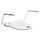 Support toilet seat with armrests