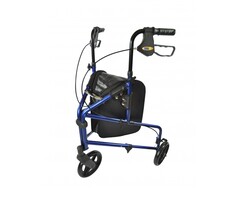 Déambulateur à 3 roues en aluminium