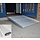 Wheelchair ramp rollable