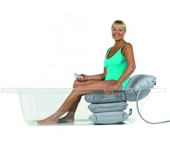 Inflatable bath lift