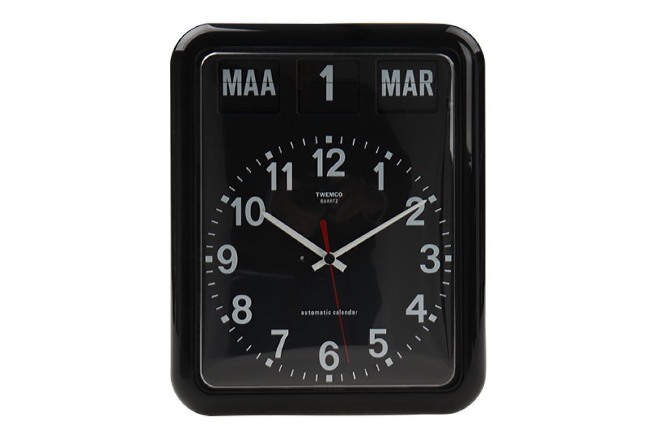 Horloge Radio-Pilotée Geemarc Viso50 - Affichage Numérique Et Analogique Grande Taille - Date Complète - Idéale Pour Séniors Et Malvoyants