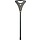 Fixed height walking stick with folding seat