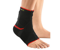 Chevillère élastique noire - Orthopédique