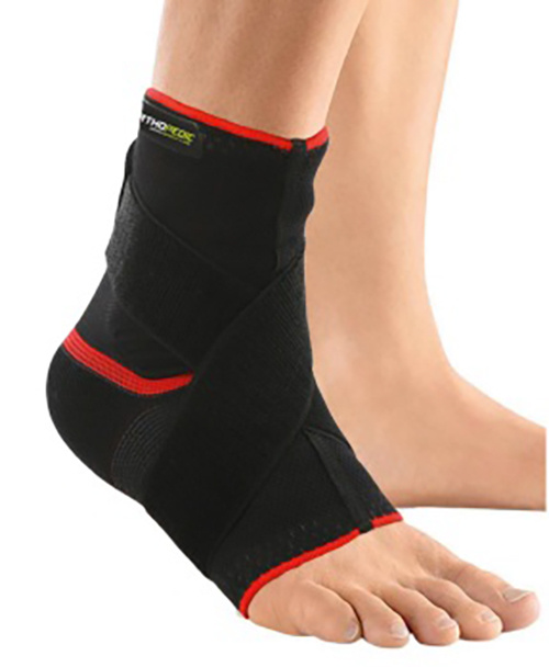 Elastic ankle brace black - Orthopedic