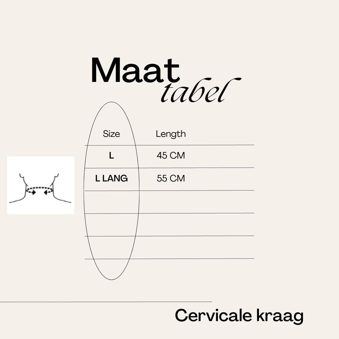 Collier cervical flexible Orthopédique