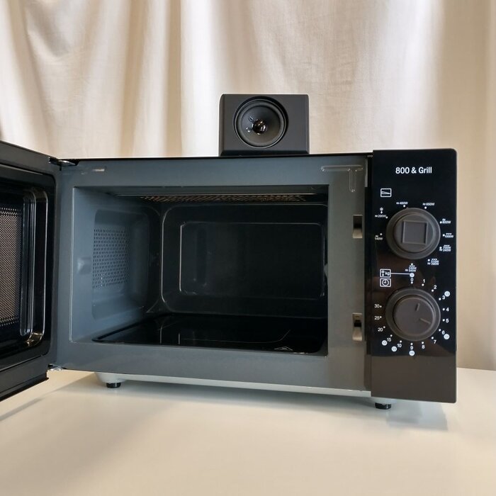 Talking oven or microwave - different variants available