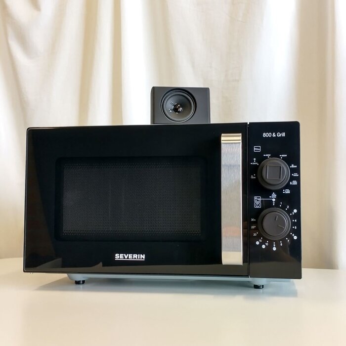 Talking oven or microwave - different variants available