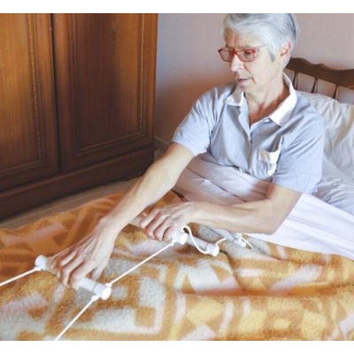 Bed ladder with 4 handles
