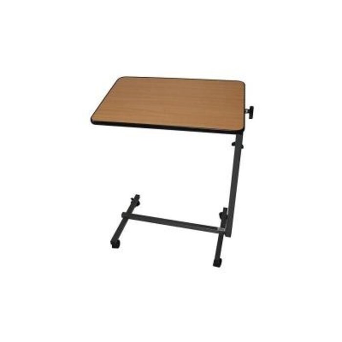 Dining table in front of bed