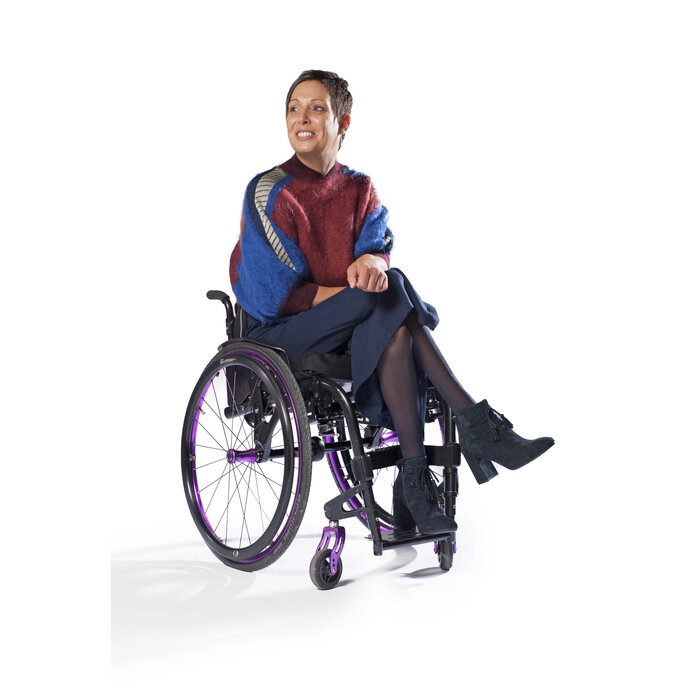 Rolstoel rok - kort marine