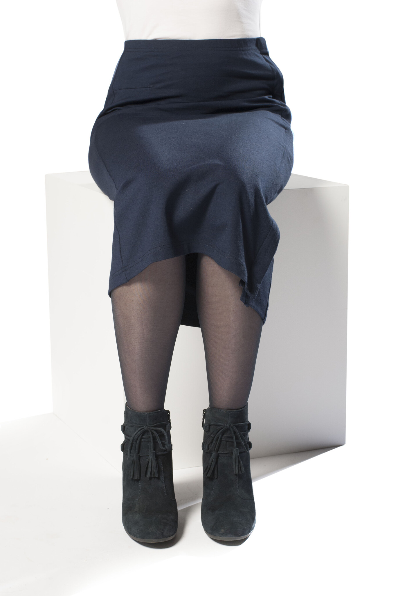 Rolstoel rok - kort marine