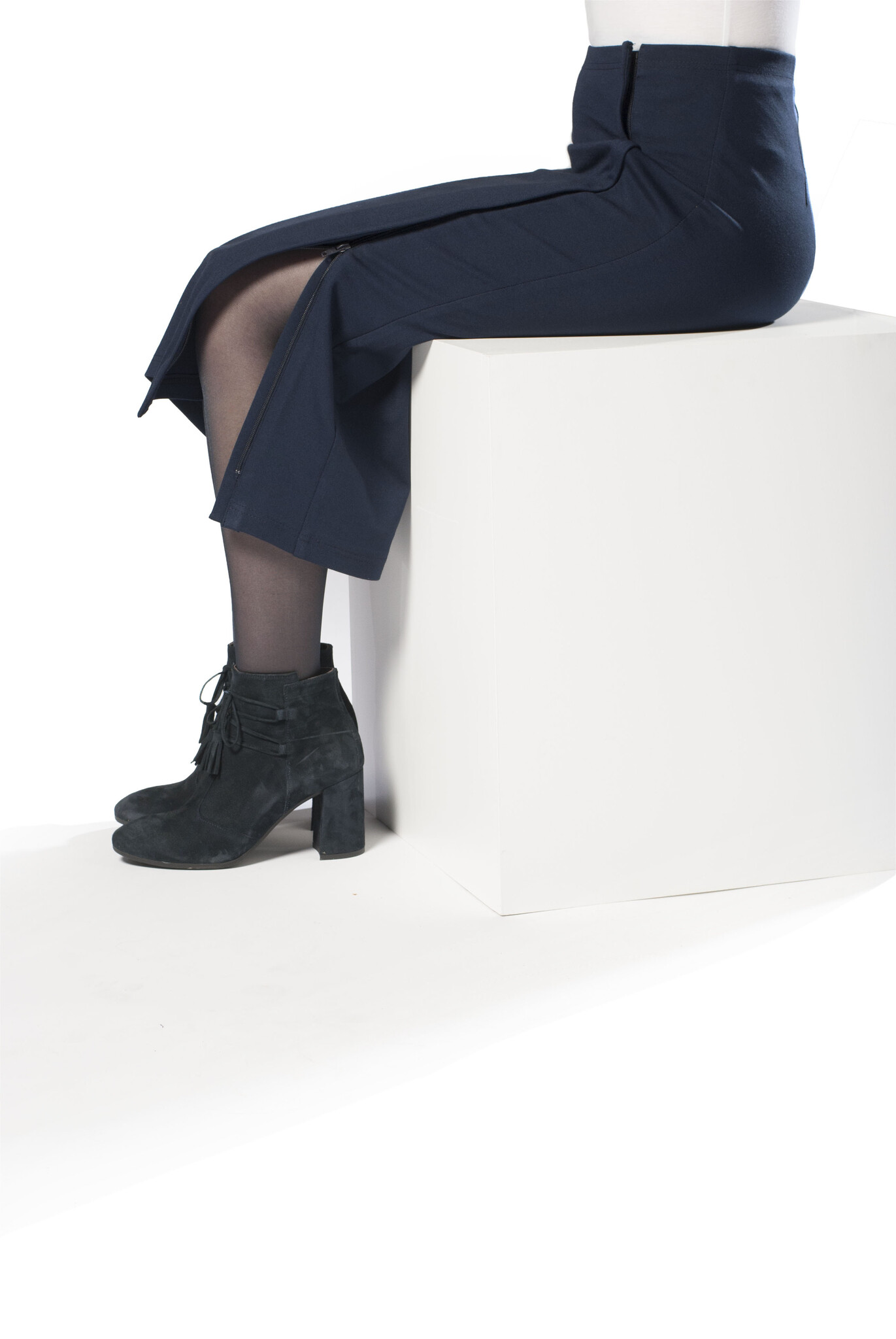 Rolstoel rok - kort marine