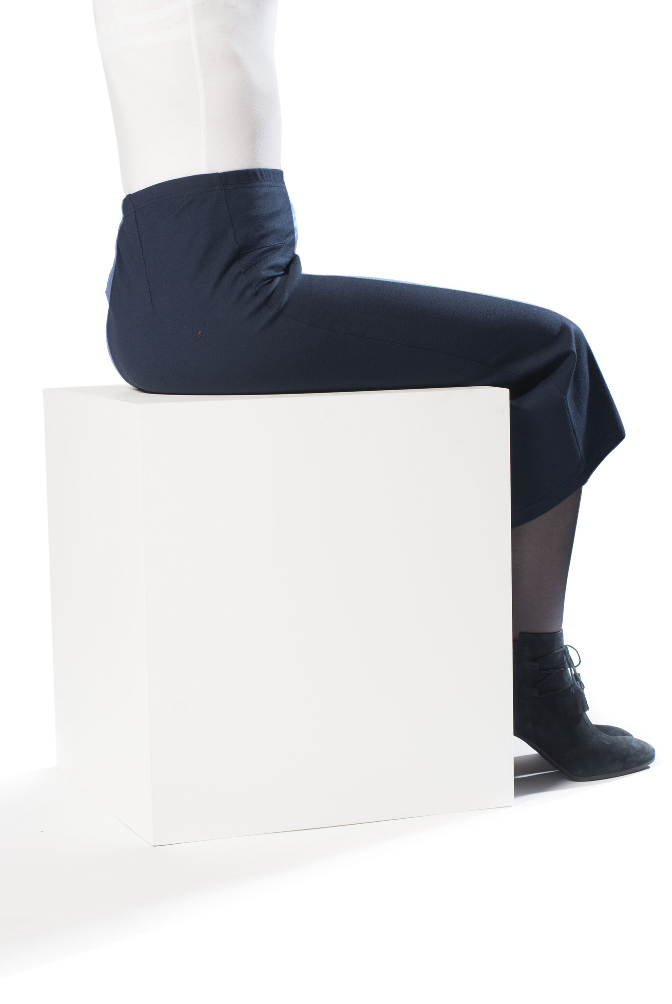 Rolstoel rok - kort marine