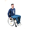 Sporty wheelchair pants - blue jeans