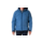 Winter jacket with magnetic zipper - blue