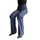 Sit-stand trousers on elastic - navy