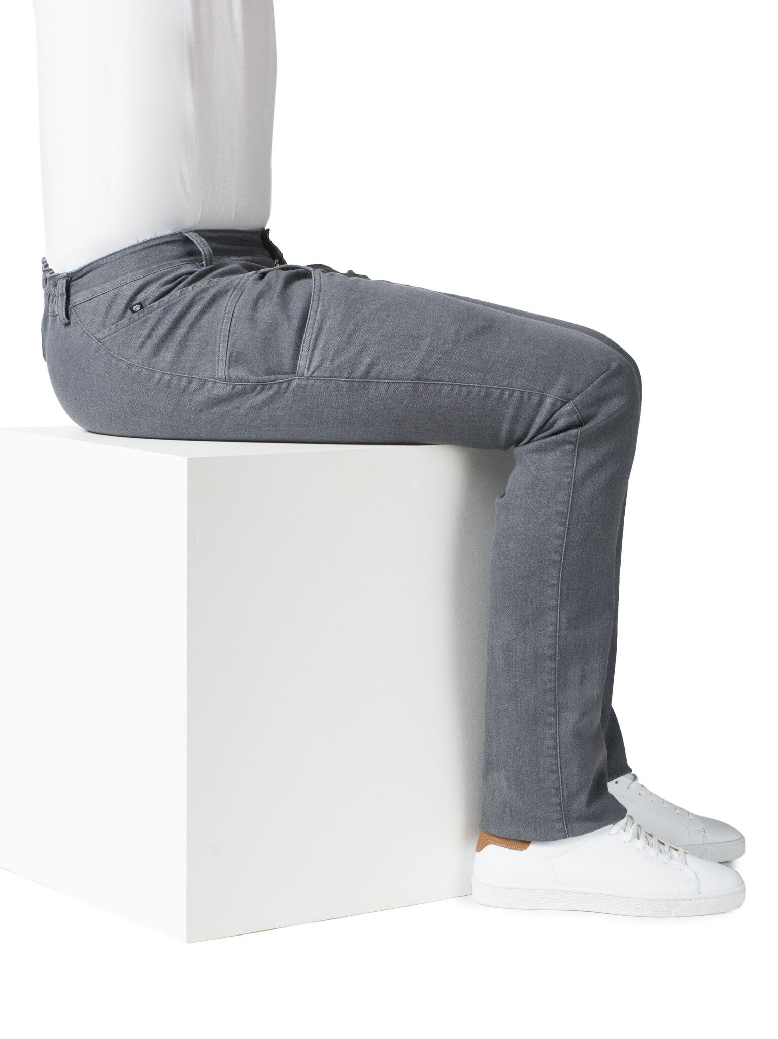 Sportieve rolstoelbroek - grijze jeans