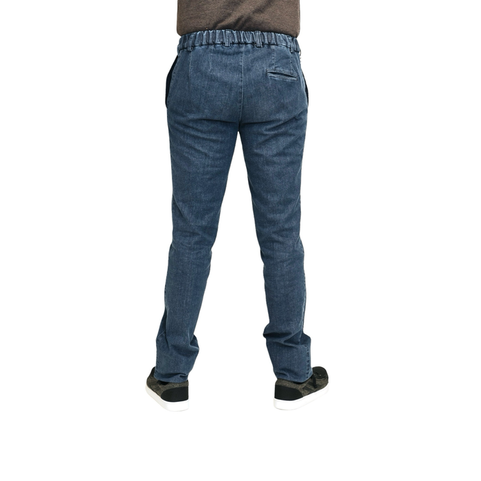 Pants with elastic - jeans