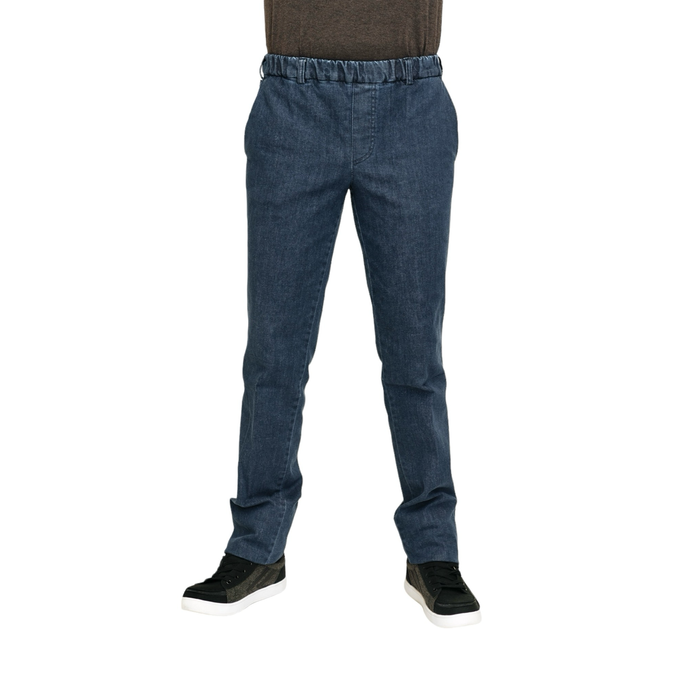 Pants with elastic - jeans