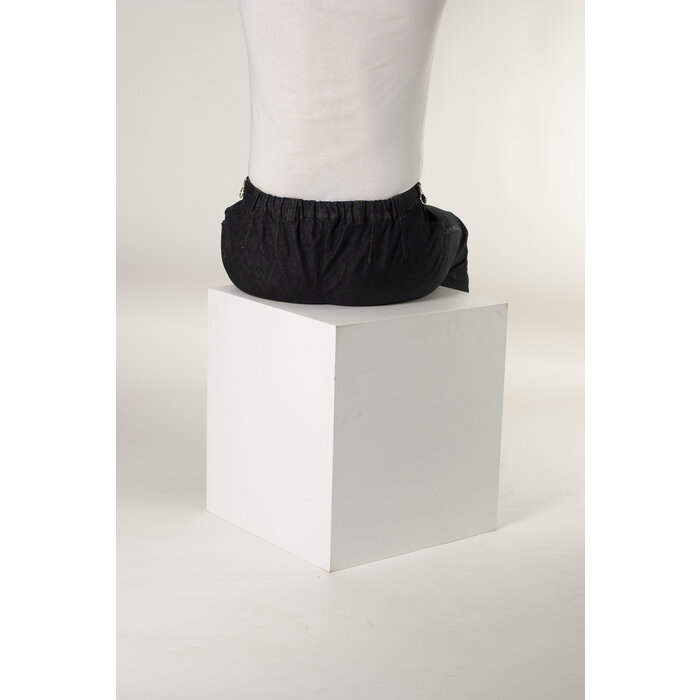 Pantalon pour fauteuil roulant avec fermetures éclair latérales - jeans foncés