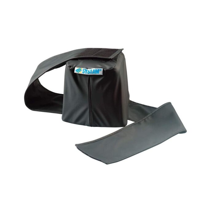 Hip abduction cushion with cover