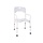 Shower chair adjustable height with armrests