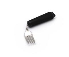 Forks with ergonomic handle