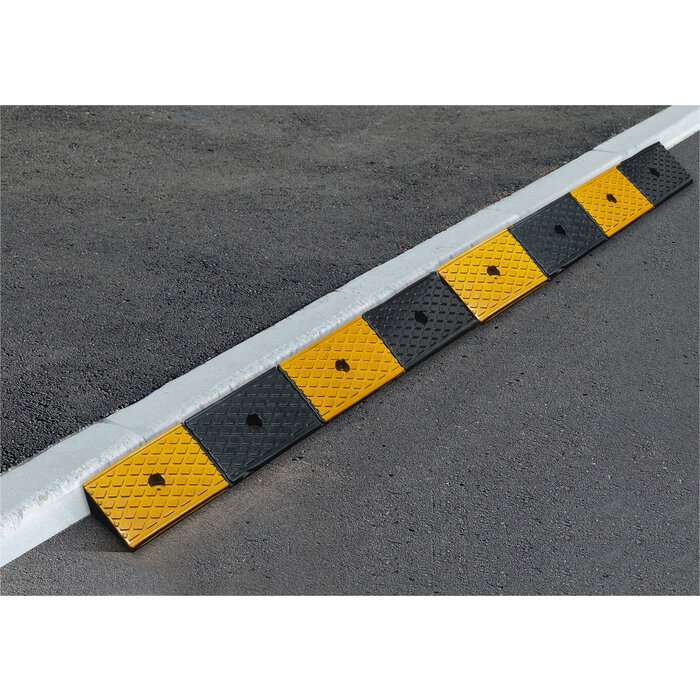 Rubberen drempelhulp 40 x 1000 mm (per stuk)