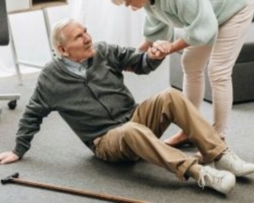 1 op de 2 ouderen heeft angst om te vallen