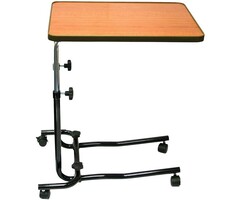 Table de lit sur roues