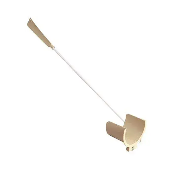 Stocking puller with extended shoe puller