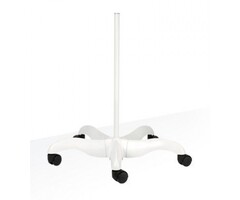 Floor stand for lamp or magnifying glass 5 wheels